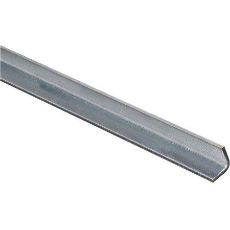 STANLEY 4010BC Series Angle Stock, 34 in L Leg, 48 in L, 012 in Thick, Steel, Galvanized N179-903